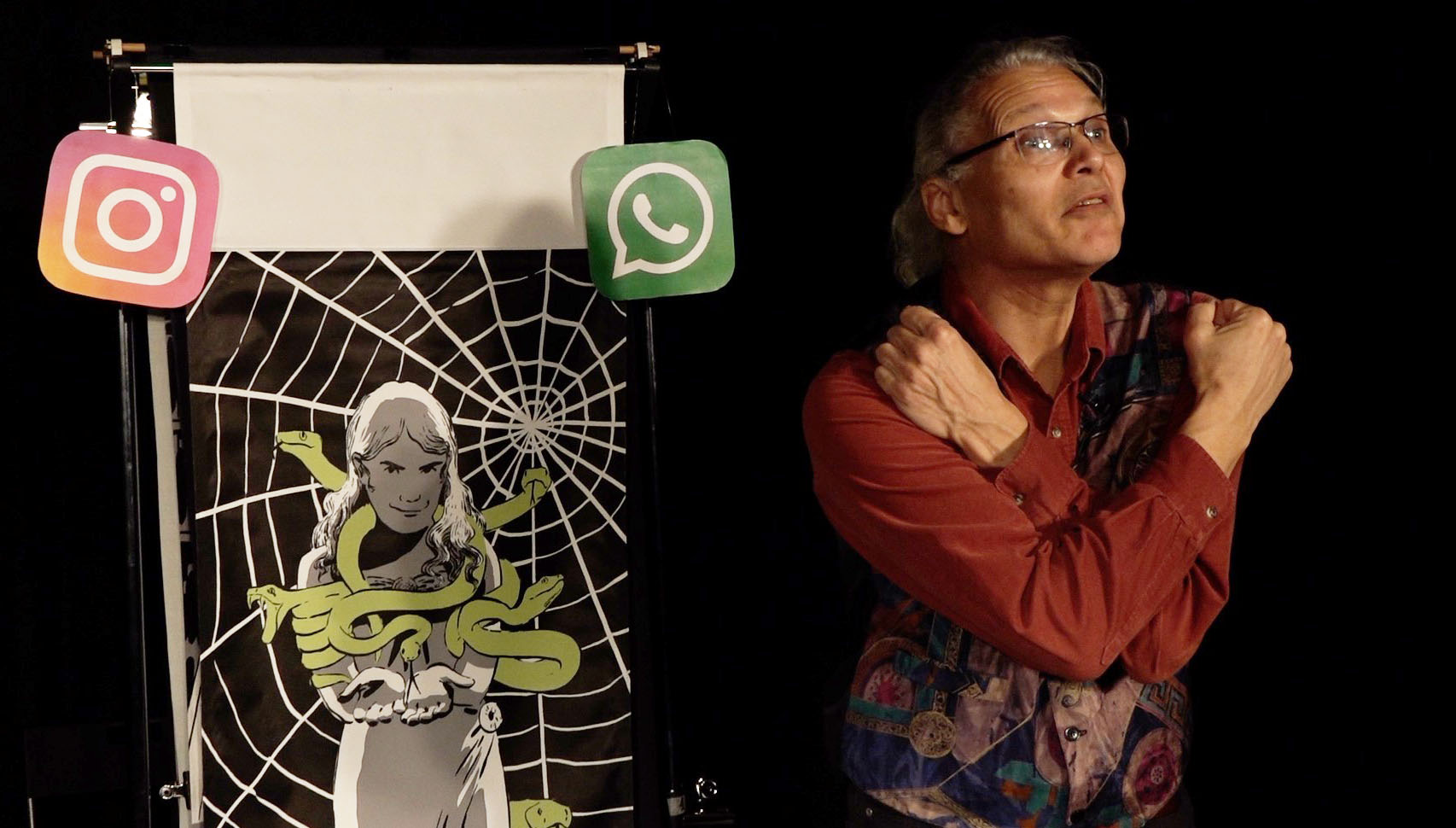 Philippe CAZENEUVE - Conférence-spectacle "L'Écran ... Méchant loup ?"